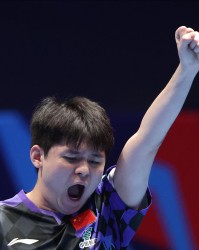 B体育官方首页-恭喜！国乒21岁新星决赛3-1赢日乒名将：破除心魔，看齐王楚钦？